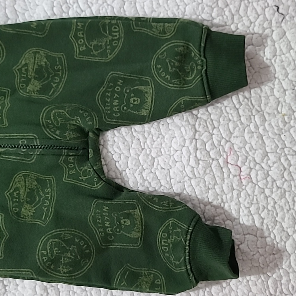 (NWOT) Carter's Hoodie Jumpsuit - Picture 5 of 6